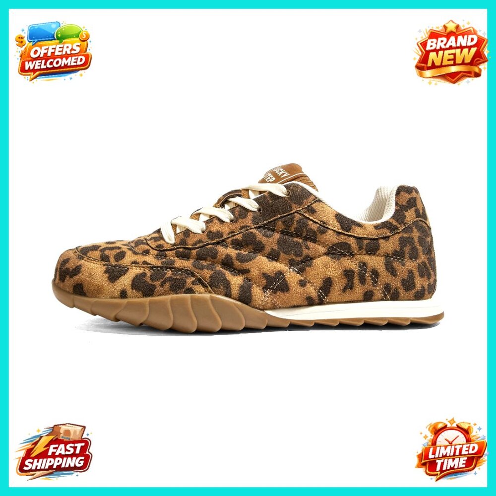 Retro Fashion Sneakers Thin Sole Anti-Slip Comfortable Walking Shoes Trendy